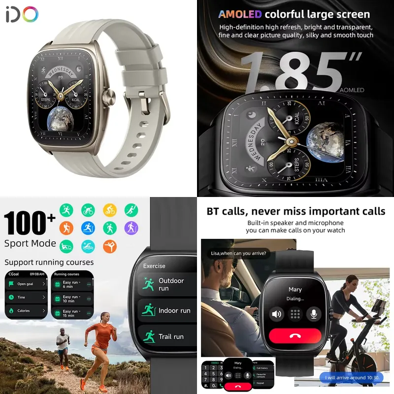 Smartwatch I Watches - Orologio Smart da Uomo alla Moda