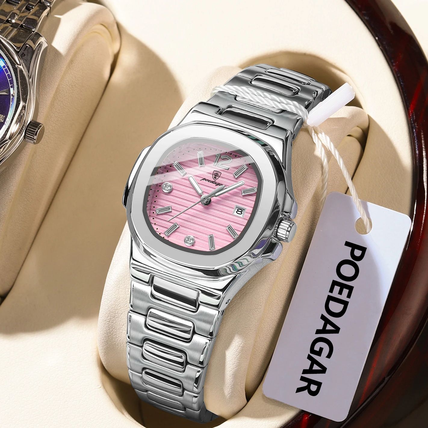 Waterproof Diving Watch - POEDAGAR Orologio da polso da donna