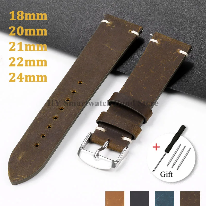 Smartwatch Vintage Watches For Men - 18mm 20mm 21mm 22mm 24mm cinturino