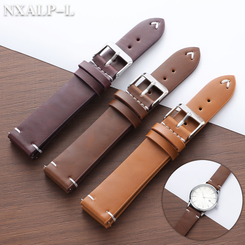 Smartwatch Vintage Watches For Men - Bracciale con cuciture 18mm 20mm 22mm