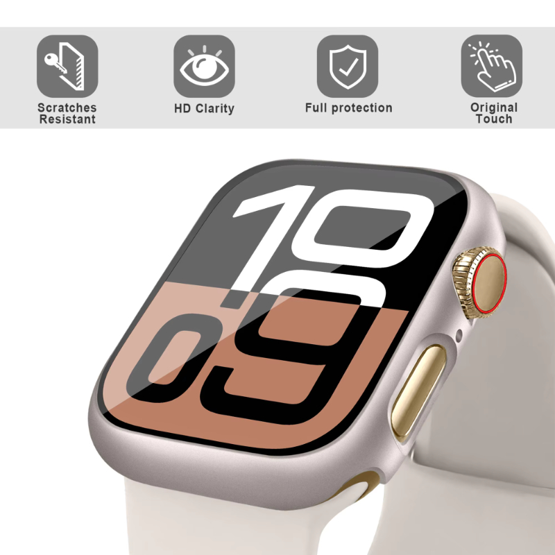 Vetro temperato + custodia per - Iwatch Smartwatch Series 7 recensione e prezzo