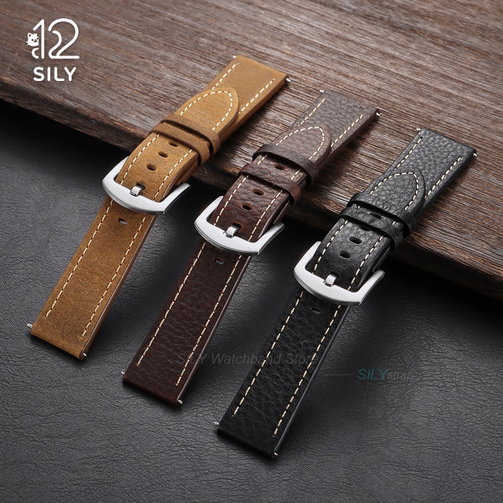 Cinturino per Orologio in Pell - Smartwatch Vintage Watches For Men recensione e prezzo