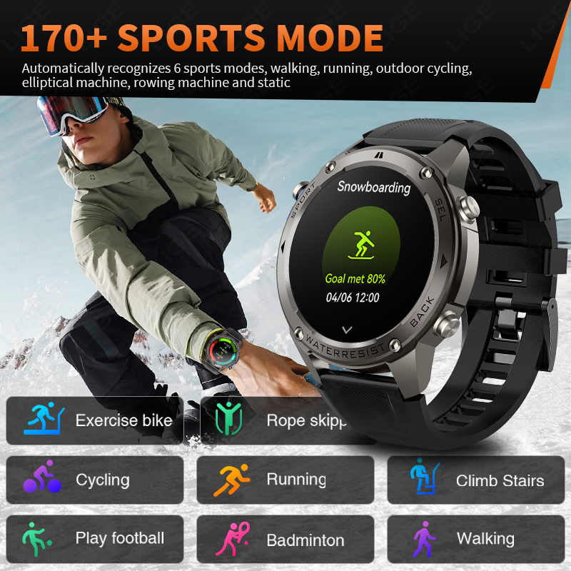 Nuovo Smartwatch GPS Ultra Mil - Smartwatch I Watches recensione e prezzo