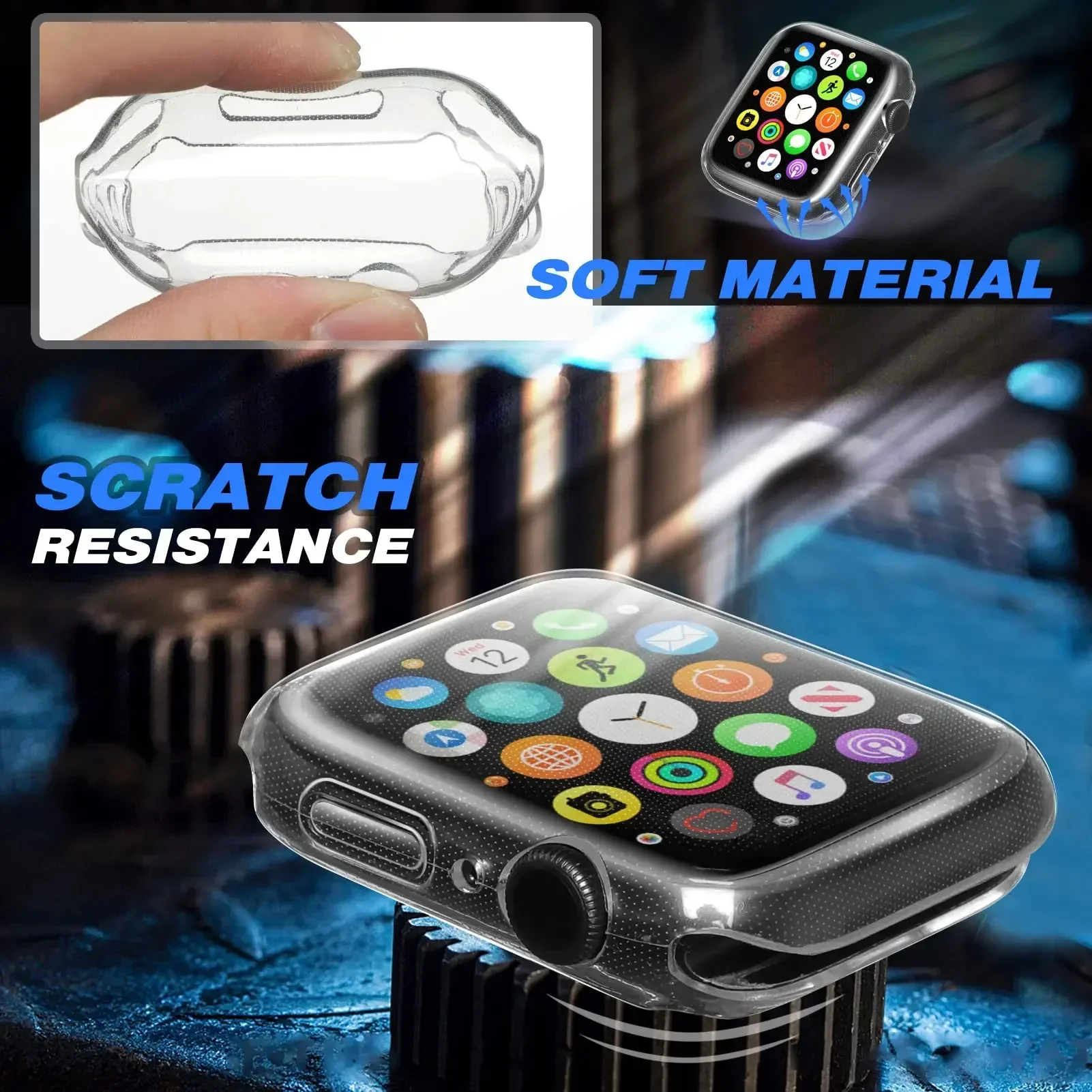 Cover per Apple Watch Case 44m - Iwatch Smartwatch Series 7 recensione e prezzo