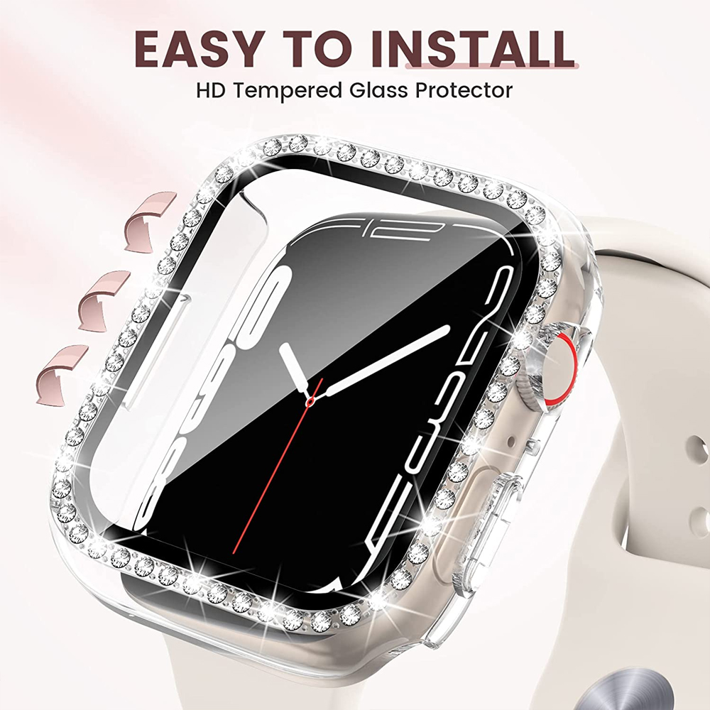 Vetro + Custodia per Apple Wat - Iwatch Smartwatch Series 7 recensione e prezzo