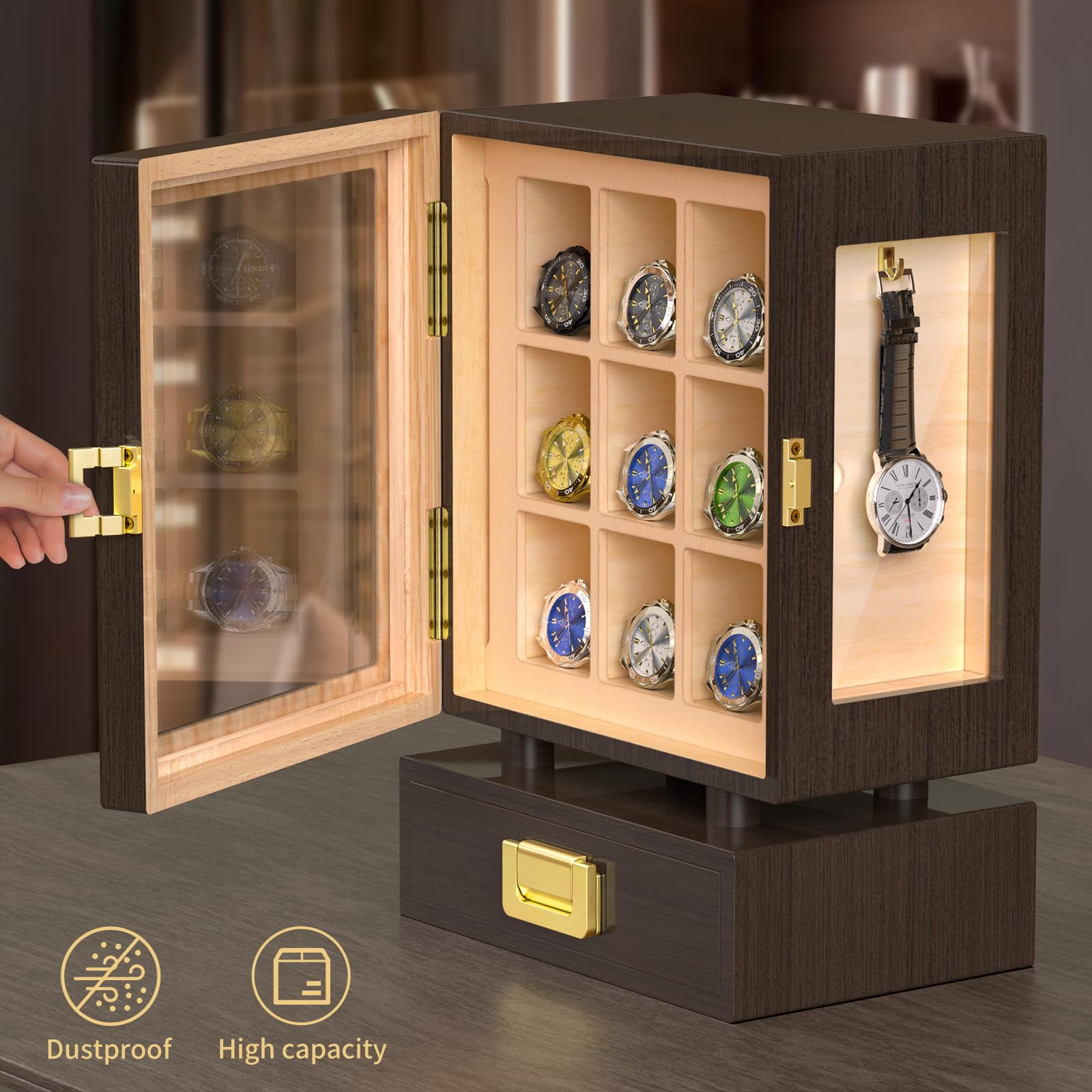 Scatola Porta Orologi in Legno - Watch S recensione e prezzo