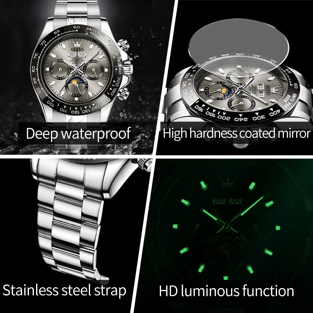OLEVS 6654 Orologio da uomo di - Watches Omega recensione e prezzo