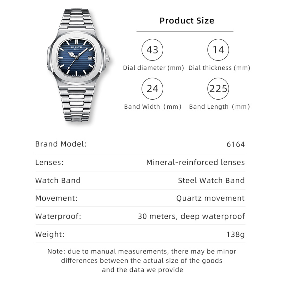 Orologio da Uomo di Lusso Best - Smartwatch Watches Best Gift For Men recensione e prezzo
